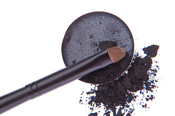 Image showing crushed eyeshadow