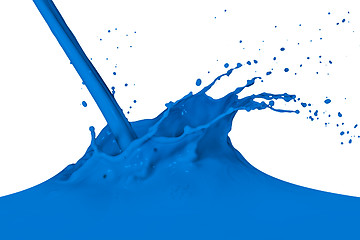 Image showing splashing paint