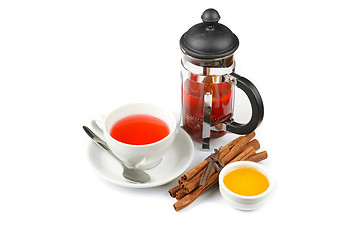 Image showing berries tea