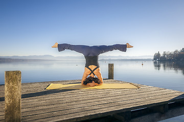 Image showing yoga woman