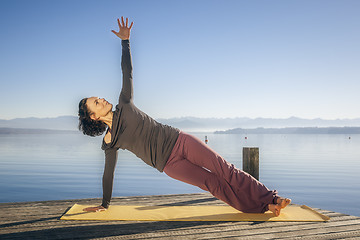 Image showing yoga woman