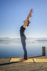 Image showing yoga woman