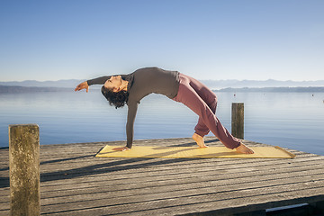 Image showing yoga woman