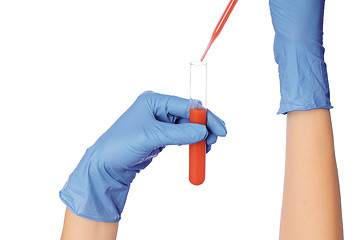 Image showing blood test