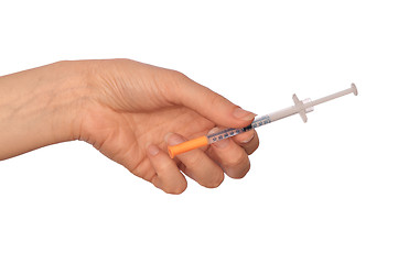 Image showing insulin injections