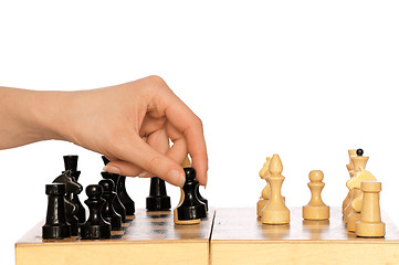 Image showing playing chess