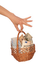 Image showing bicurrency basket