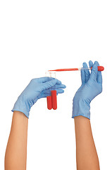 Image showing blood test