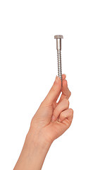 Image showing big screw