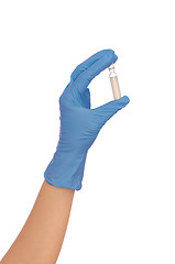 Image showing ampule for making a vaccination