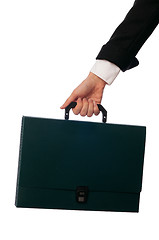 Image showing Suitcase with contracts