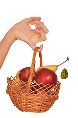 Image showing fruit basket