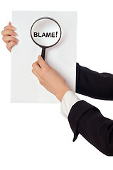 Image showing blame report