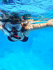 Image showing Snorkeling