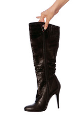 Image showing fetish boots