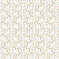 Image showing seamless floral patten