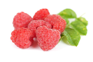 Image showing fresh raspberry