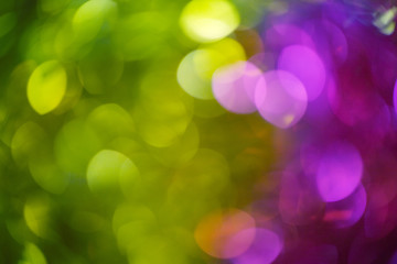 Image showing Abstract christmas lights as background