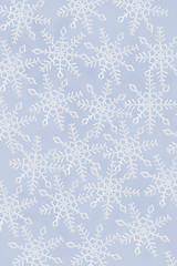 Image showing Snowflakes background