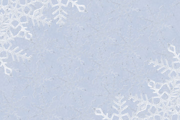 Image showing Snowflakes background