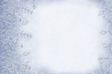 Image showing Snowflakes background