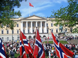 Image showing Norwegian national day