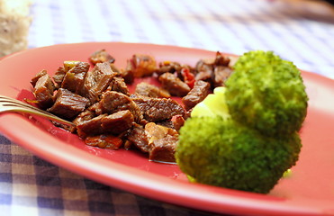 Image showing meat with vegetables