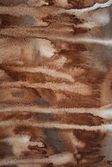 Image showing Abstract watercolor background on paper texture