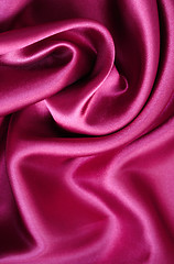 Image showing Lilac elegant silk as background