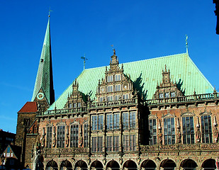 Image showing Guildhall in Bremen