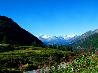 Image showing Mountains in switzerland