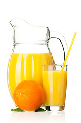 Image showing Orange juice