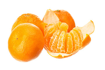 Image showing Mandarin fruits