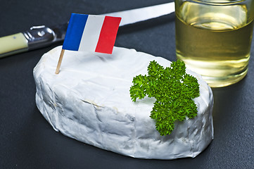 Image showing french soft cheese