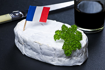 Image showing french soft cheese