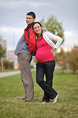 Image showing happy couple outdoor