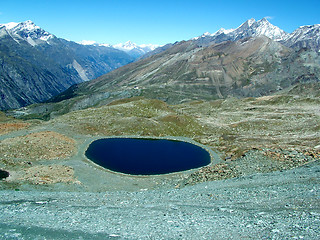 Image showing Lake in the mountains