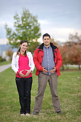 Image showing happy couple outdoor