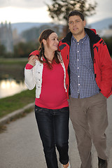 Image showing happy couple outdoor