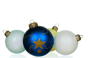 Image showing Set of baubles