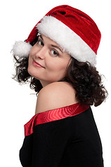 Image showing Christmas girl