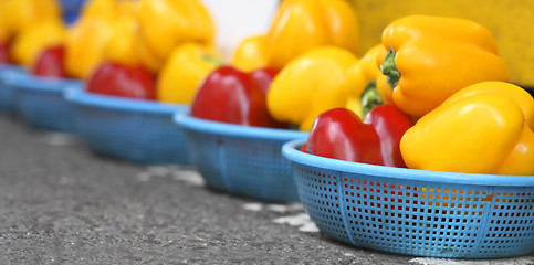 Image showing Vegetable market-abstract