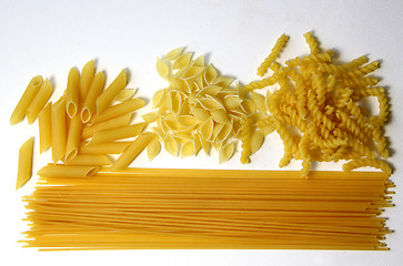 Image showing Pasta, spaghetti, ravioli, penne 