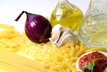 Image showing Pasta ingredients 