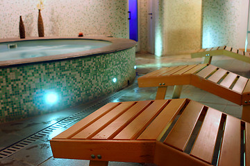 Image showing Spa relax room