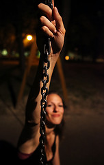 Image showing Girl night chain