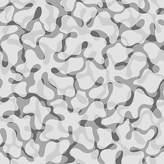 Image showing Decorative seamless amoeba abstract background