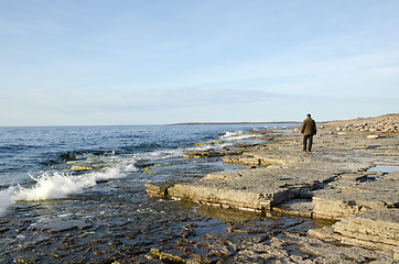 Image showing Lenely walk