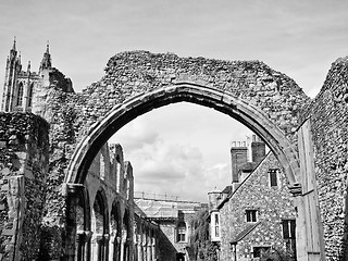 Image showing St Augustine Abbey in Canterbury