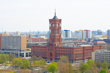 Image showing Rotes Rathaus, Berlin